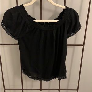 Off the shoulder shirt
